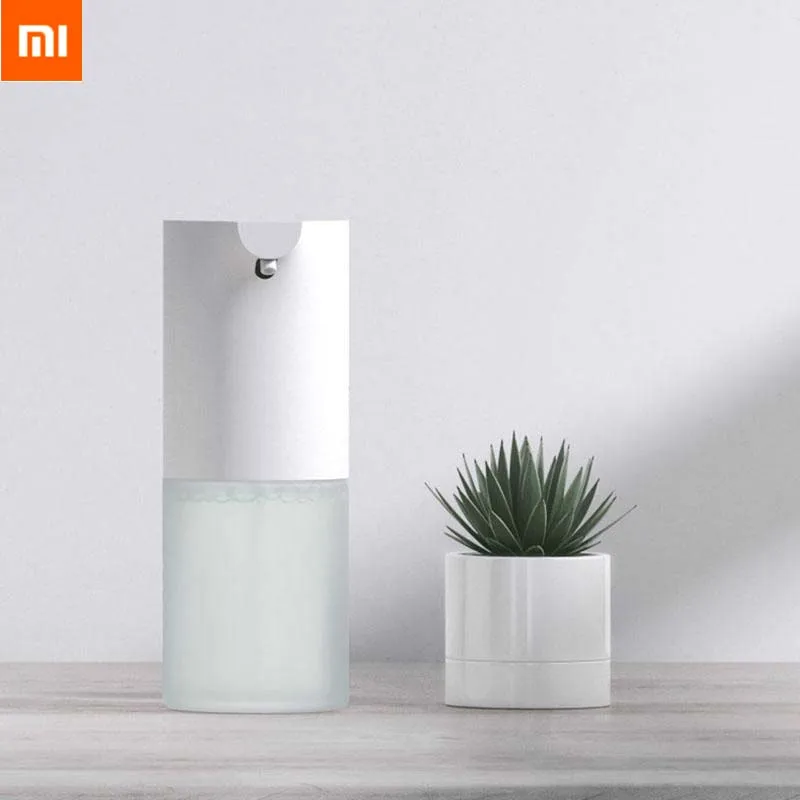 Ceny Xiaomi Mijia Original Auto indukcja spienianie podkładka ręczna dozownik do mydła automatyczne mydło 0.25s czujnik na podczerwień Smart Home prezent