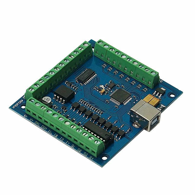 MACH3 USB 4 Axis 100KHz USB CNC Smooth Stepper Motion Controller card breakout Control board for DIY CNC router Machine