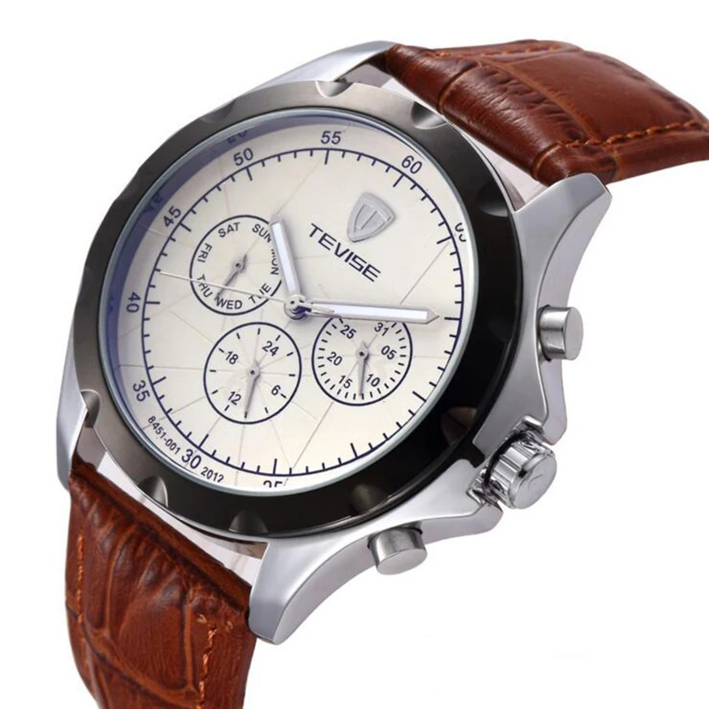 TEVISE 2017 font b Watches b font Men s font b Watch b font Multifunction Automatic