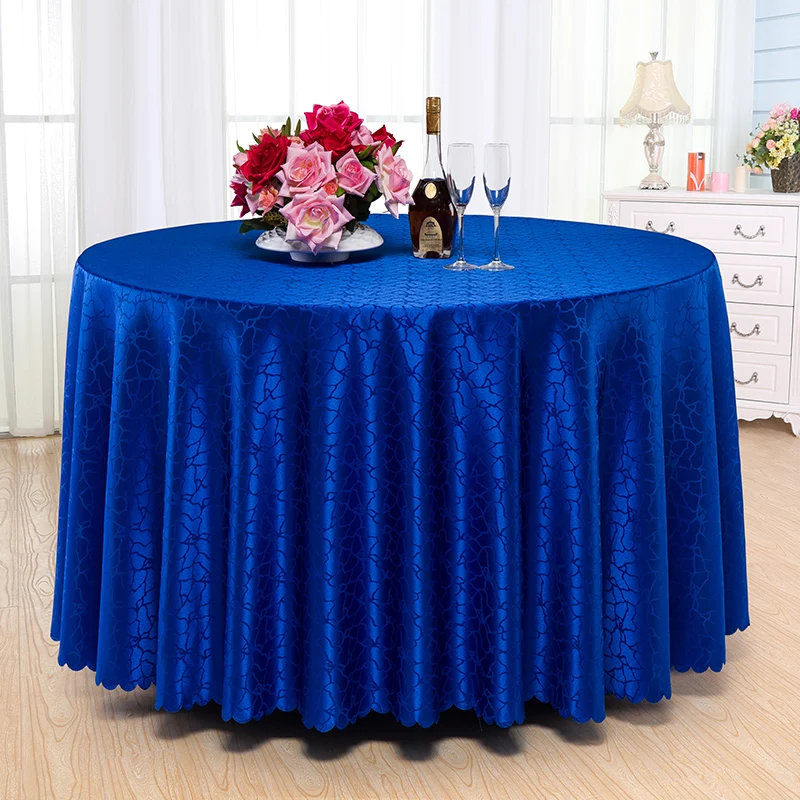 

ROMANZO Modern Polyester Round Tablecloth Rectangular Table Covers Hotel Party Wedding Restaurant Tablecloth Christmas Cloth