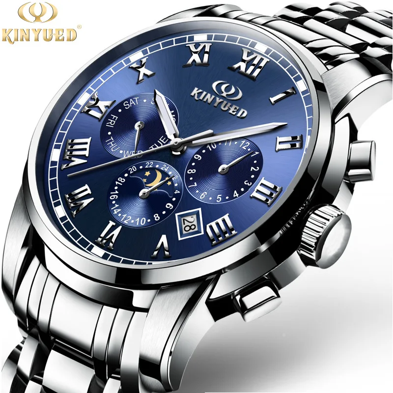 

Men Watch Mechanical Automatic Date Fashione Clock Noctilucan Reloj Hombre Relogio Masculino parnis zegarek meski montre