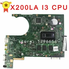 Original for ASUS X200LA Laptop Motherboard Processor i3 CPU rev2.1 System Board 100% working fully tested