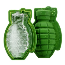 Форма для льда барные напитки льда Форма под лед мороженого 3D в форме гранаты силиконовые кухонные инструменты