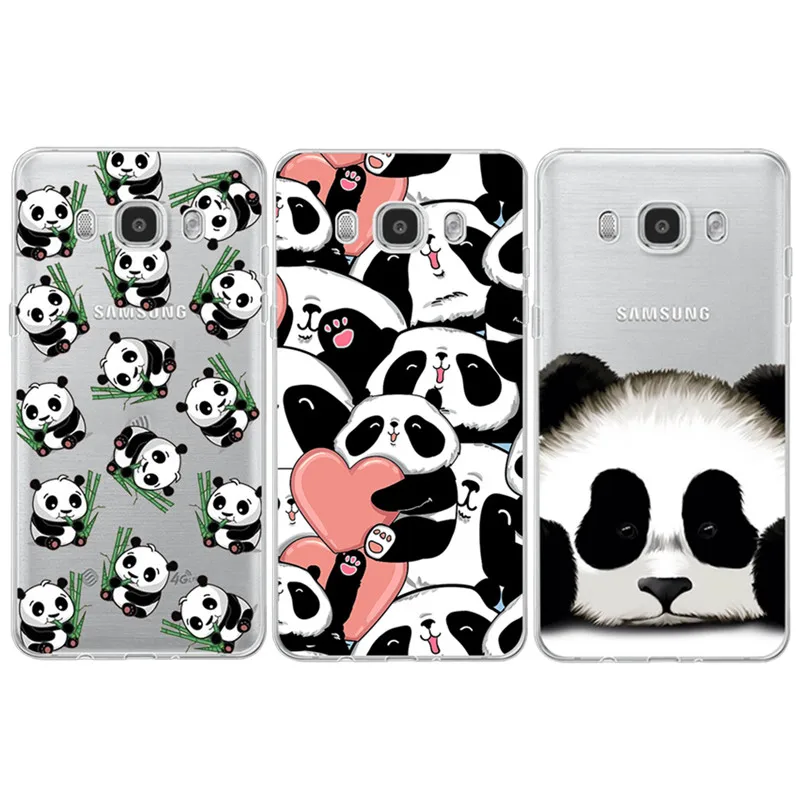 

Panda Silicone Case For iPhone X Xs Max XR 5 5S SE 6 6S 7 8 7Plus Cases For Samsung Galaxy S7 Edge S8 S9 Plus A J Series Cover