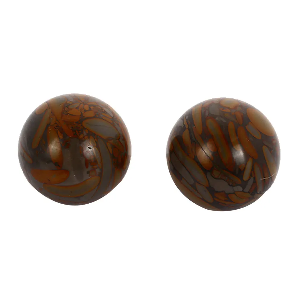 Шарики baoding ручной шар 5 см Сфера циркуляции крови практика Инь Ян фитнес камень