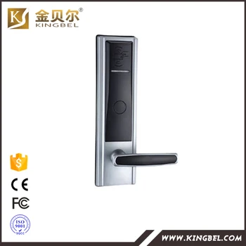 

Zinc Alloy Electronic RF Card Hotel Door Lock with door lock control systems