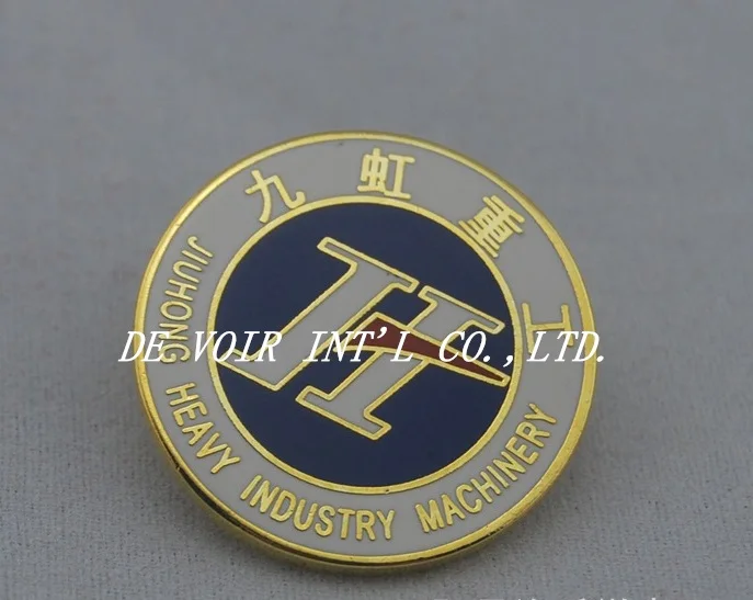 Wholesale New style custom enamel pin,medal,metal name lapel pin, High