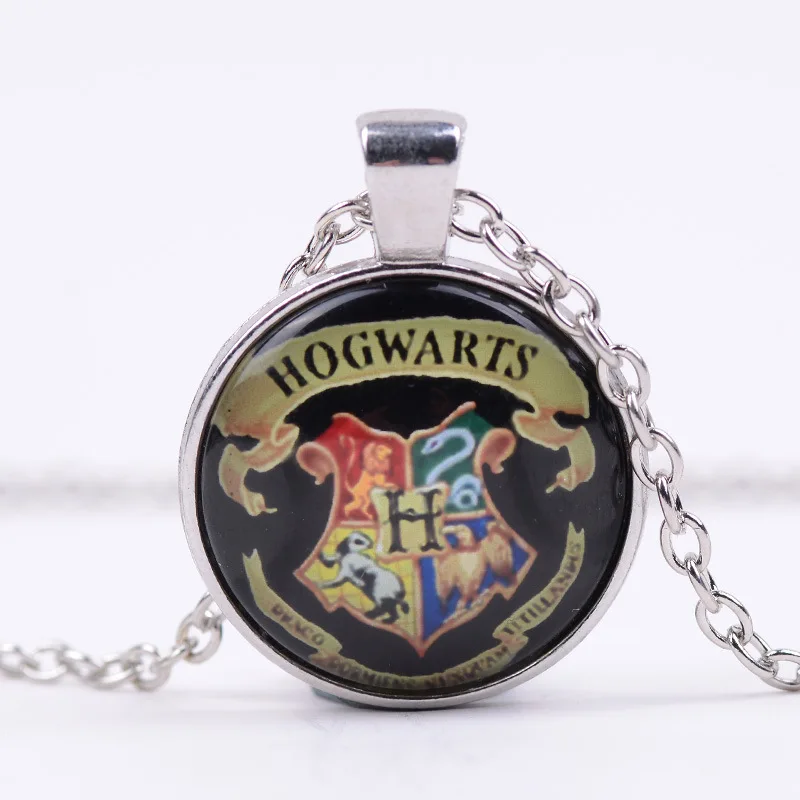 Детские Подарки Гарри Поттер время драгоценный камень сплав ожерелье Европа и Америка винтажное ожерелье
