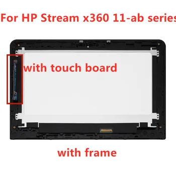 

LCD Display Touch Screen Digitizer Assembly+Frame For HP Stream x360 11-ab series 11-ab000nl 11-AB045tu 11-ab043tu 11-ab030tu