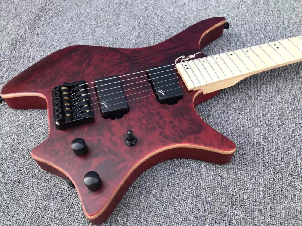 

2018 new + factory + Strandberg Boden OS6 6 Strings Headless Electric Guitar Free Shipping strandberg body cutaway OS 6 guitar
