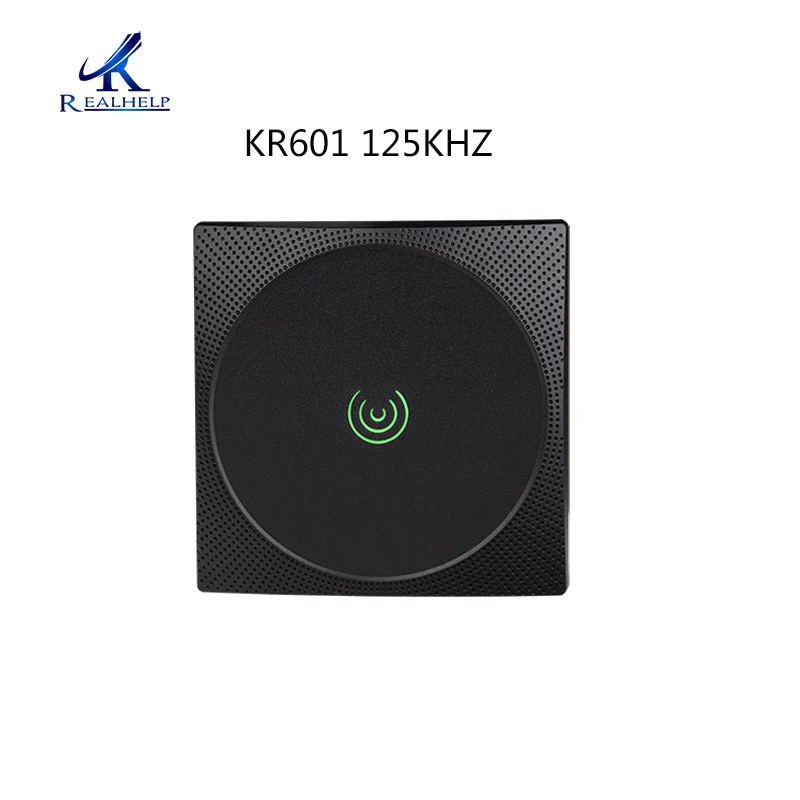 ZKTeco KR600/KR601 IP65 Кардридеры WG контроль доступа 125 кГц/13,56 МГц IC/ID автономный Wiegand ридер - Цвет: KR601 125KHZ