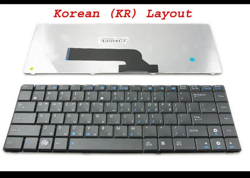 Новая клавиатура для ноутбука Asus K40 K40AB K40AF K40C K40ID K40IE K40IJ K43S K43SJ K43SV K43U черная