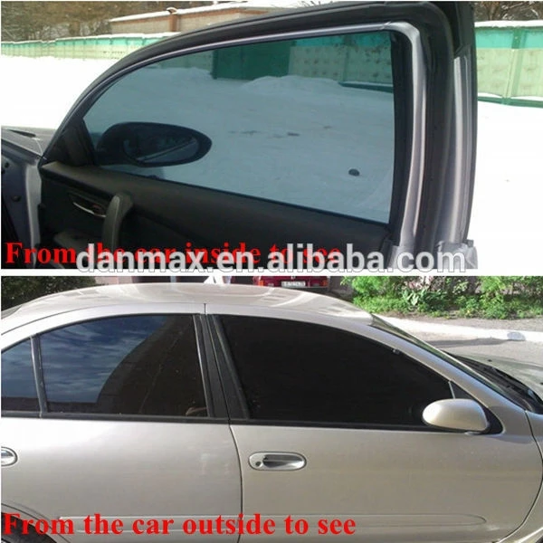 Non glue reused static cling silicone window tints film for car / 0.9