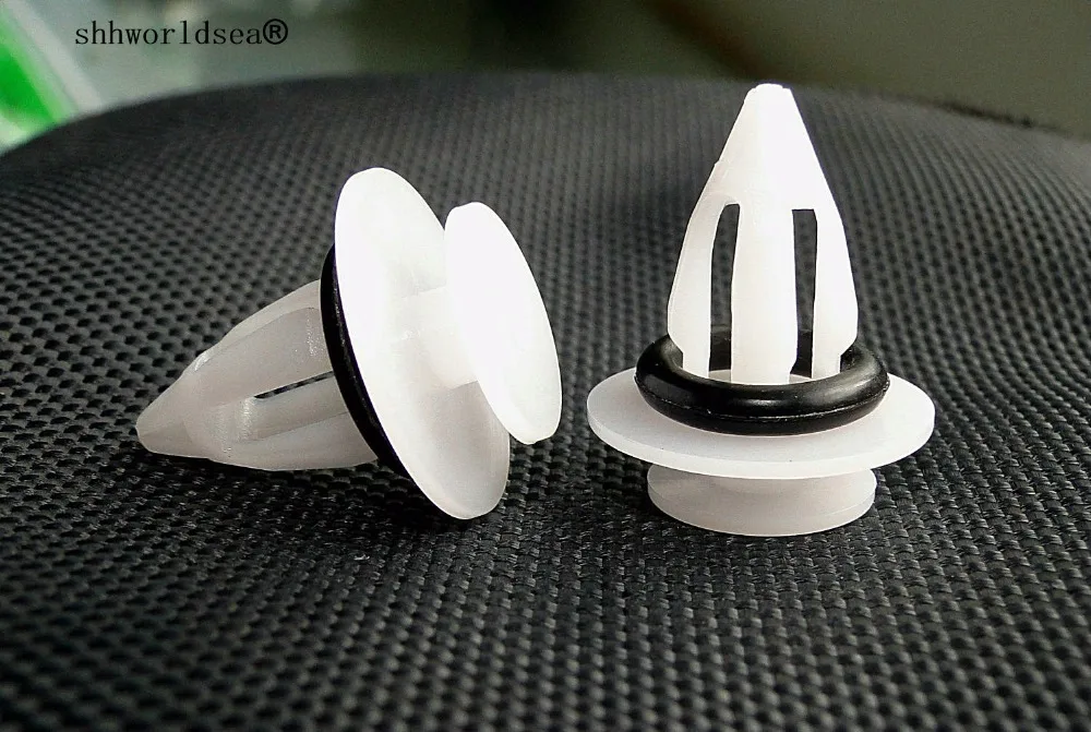 shhworldsea 100PCS Door plank of decoration Fastener For BMW Auto Clips