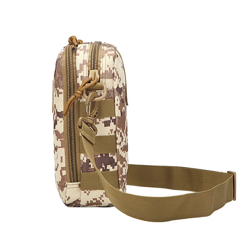 800D Oxford Military Tactical Shoulder Bag,Outdoor Sports Bag Camping Hiking Trekking Molle Crossbody Bag 4 Colors