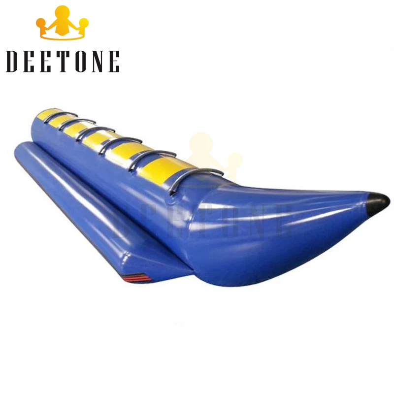Hot Selling Portable commercial grade Water Floating Inflatable Banana Boat Towable tube For Games for sale | Игрушки и хобби