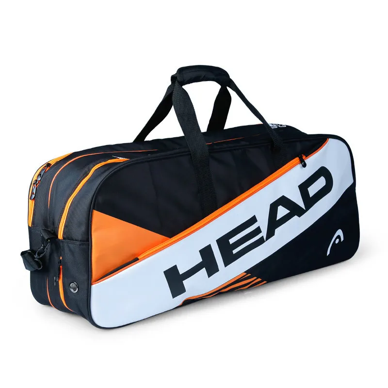 Голова сумка для теннисных ракеток голова теннисная Сумка Многофункциональная ракетка для бадминтона, сквоша сумка Теннисная ракетка сумка для мужчин Спортивная тренировка