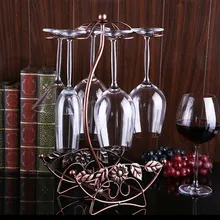Уникальный Железный винный шкаф держатель для напитков набор без стеклянной чашки