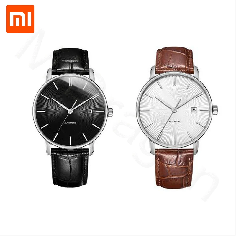 Original Xiaomi TwentySeventeen Light Mechanical Watch With Sapphire Surface And Leather Strap Full