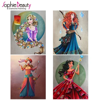 

SOPHIE BEAUTY NEW DIY DIAMOND PAINTING CROSS STITCH HANDCRAFT EMBROIDERY CARTOON PRINCESS HOME ARTS SEWING NEEDLEWORK MOSAIC KIT