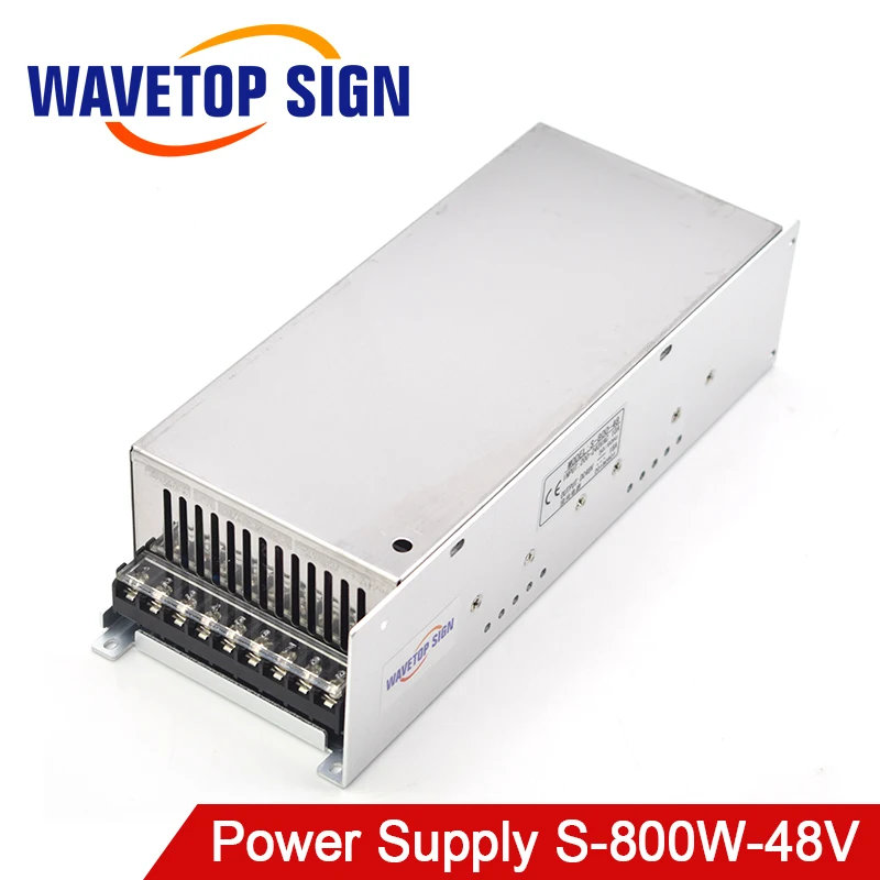 

Power Supply 48V S-800W-48V Input AC220V Output DC48V Switching Power Supply for CNC Router Engraving Machine