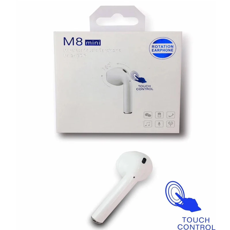 Bluetooth Headset Earbuds Lubang Suara 