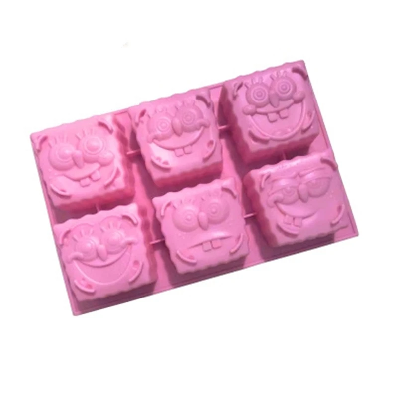

3D Silicone Mold Sponge Baby Shape DIY Mousse Cake Mold Handmade Soap Mold Food Grade High Quality Silicone Material Easy Clean
