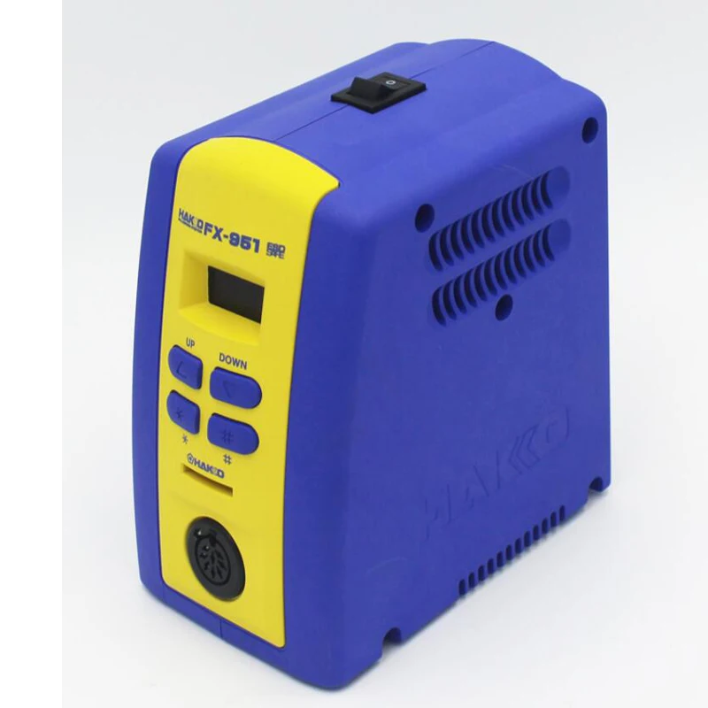 Hakko FX951-66(FX-951) цифровая паяльная станция с подставкой FH200-01+ наконечник T15-JS02