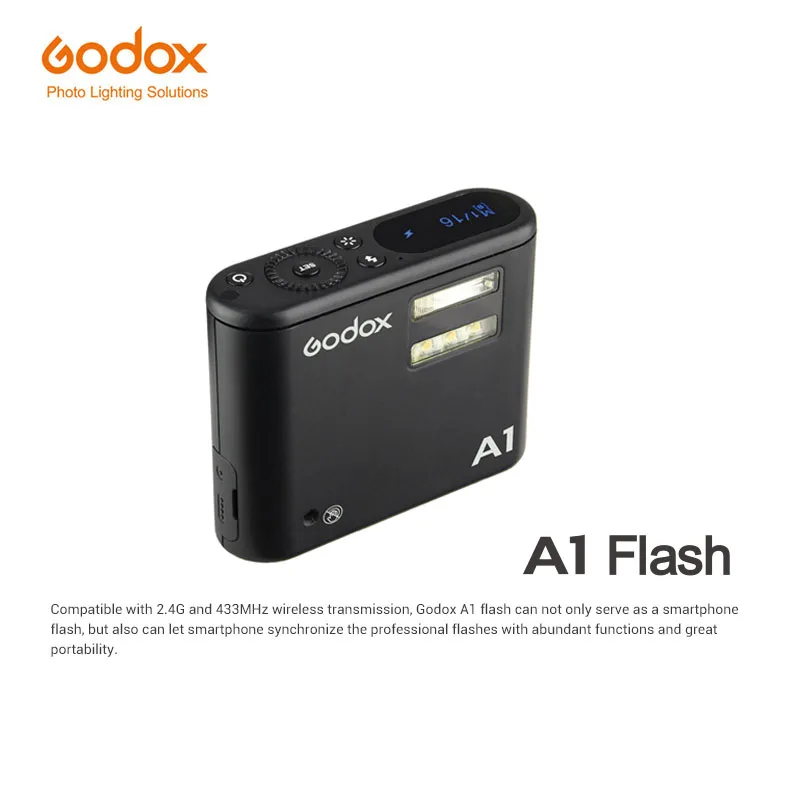 Godox A1 Flash Trigger font b Smartphone b font Flash System 2 4G Wireless Flash Constant