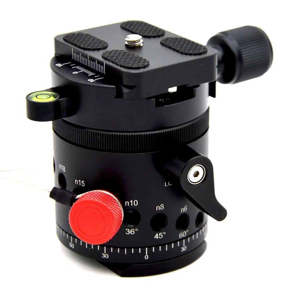

DSstyles VELEDGE VD-55 Aluminum Alloy Panoramic Ball Head Tripods Head Platform