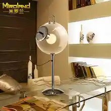 Новая современная Модная креативная простая индивидуальная прозрачная стеклянная настольная лампа для гостиной