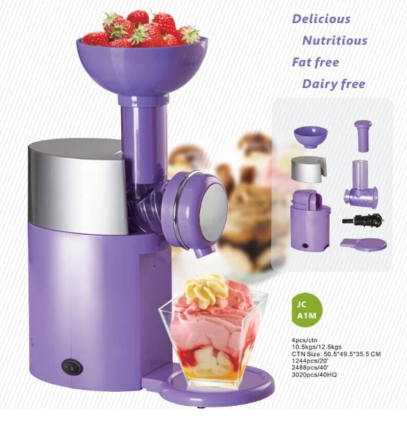 ice cream electric household Frozen Fruit Dessert Maker DIY family ice