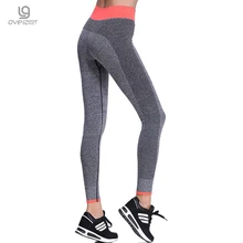 Лидер продаж Для женщин Леггинсы для женщин Фитнес супер стрейч Леггинсы для женщин спортивные тренировки лоскутное Леггинсы для женщин одежда gyming для Для женщин Мотобрюки