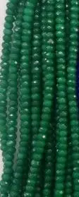 5*8 мм круглый гранёный натуральный камень бордовые Рубины нефритовые бусины для DIY для изготовления украшений вручную браслеты аксессуары для рукоделия - Цвет: Emerald