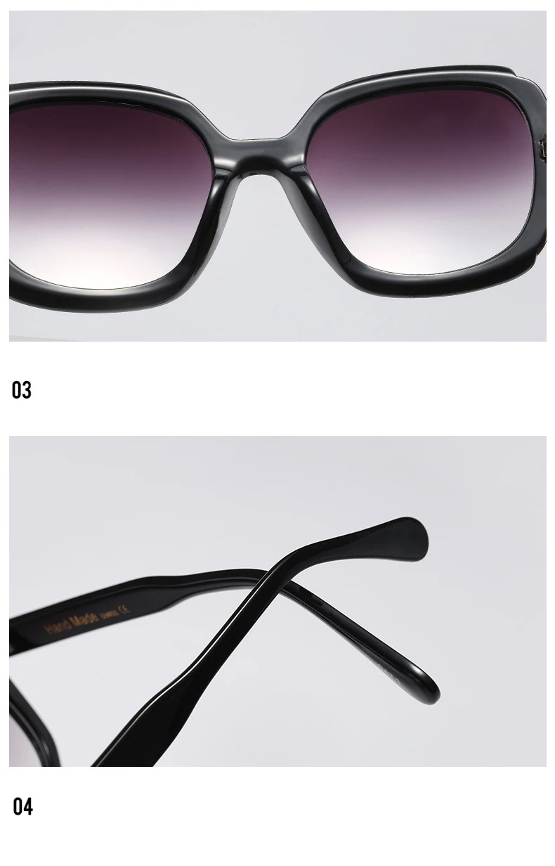 HBK Ретро негабаритные Квадратные Солнцезащитные очки для женщин Европейский Американский Солнечный свет модный бренд солнцезащитные очки большая затененная оправа очки UV400