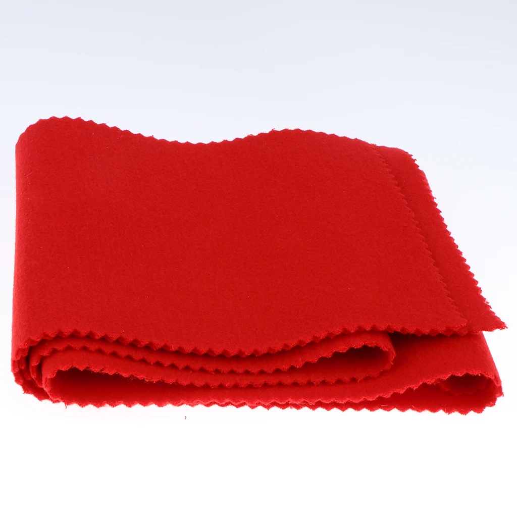 Red Felt Piano Key Cover Keyboard Dust Cover Protect Keyboard Woodwind Instruments Parts 