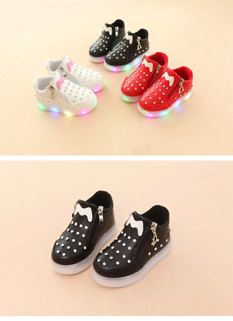 JUSTSL/осень-зима; модная детская обувь; Светодиодный; детская обувь; светящаяся нескользящая обувь для мальчиков и девочек; удобная обувь; размеры 21-30