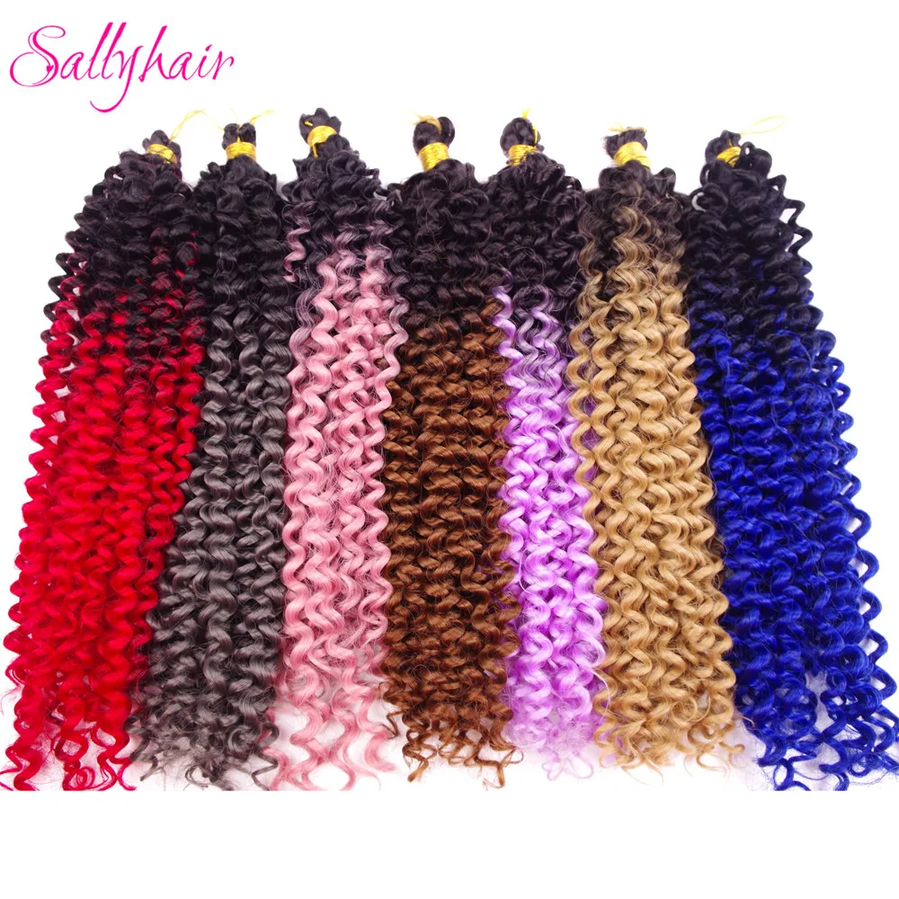 Sallyhair Water Wave Omber Braiding Hair Extension (4)