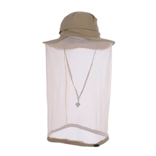 Уличная противомоскитная маска шляпа с сеткой для головы Защита лица джунгли сбор меда Туризм езда Рыбалка