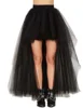 Short Front Long Back Tulle 4 Color Crinoline Women Skirt Dress Vintage Tutu skirt Party Dance Lolita petticoat ► Photo 2/6