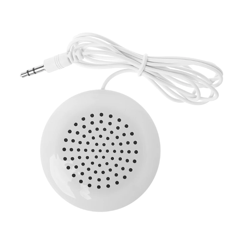 

Portable 3.5mm Jack Quiet Cushion Audio Single Speaker For MP3 MP4 CD iPod Phone