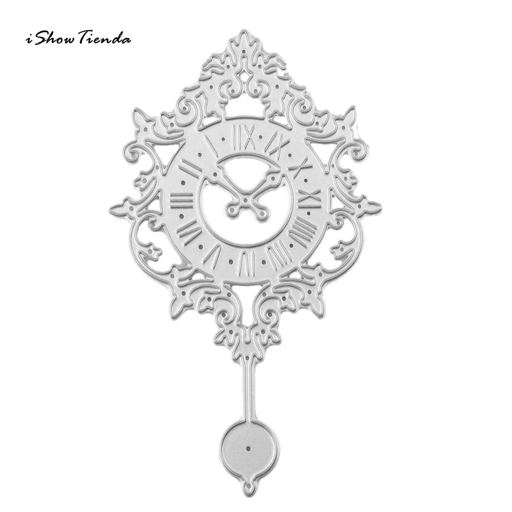 

ISHOWTIENDA 2017 New Car Styling Craft Dies New Flower Heart Metal Cutting Dies Stencils DIY Scrapbooking Album Paper Card New