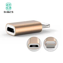 Micro USB To 8Pin Cable Adapter Android Female to 8 pin male Apple Adapter Fast Charging Connector For iPhone 5 6 6s 7 plus iPad
