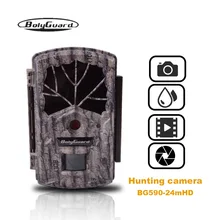 Bolyguard охотничья пробная камера 24MP 1080P ночное видение черная ИК камера chasse 100ft камера для дикой природы фотокамера Камара Каза