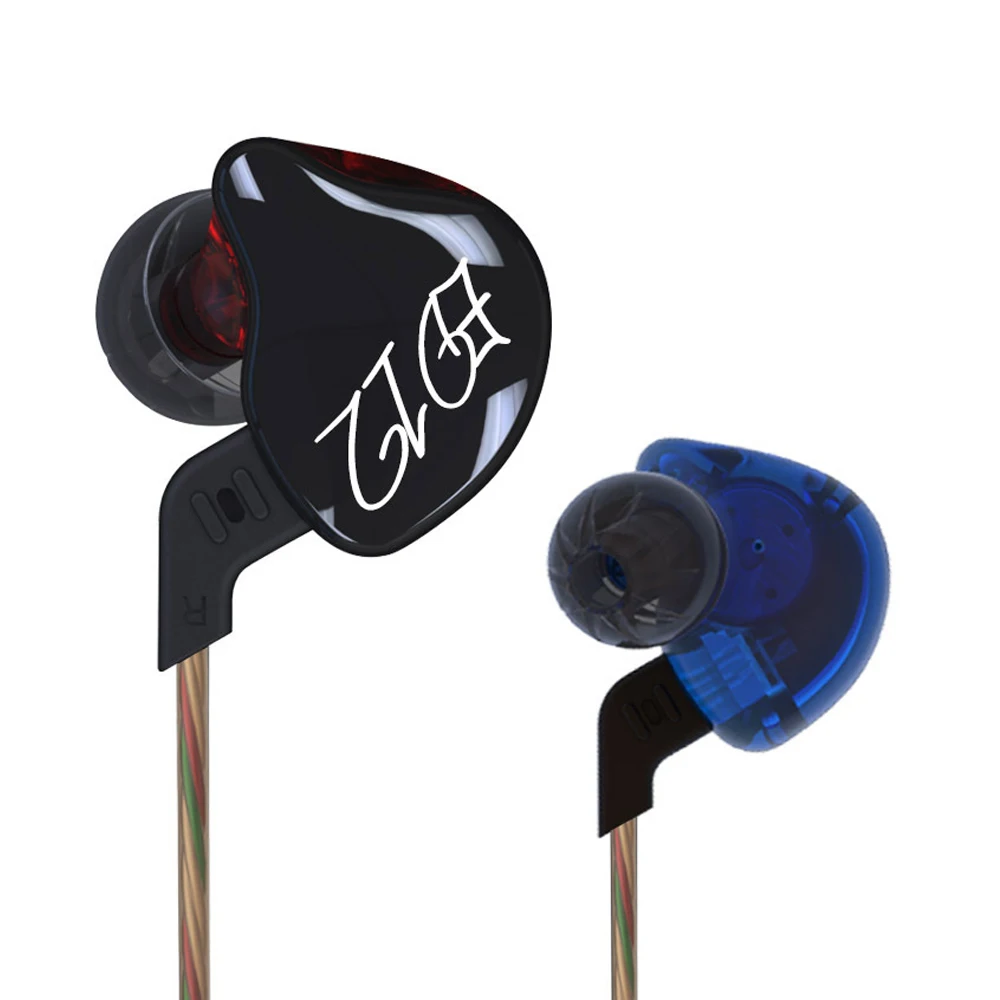 

2016 New KZ ED12 In Ear Earphone Stereo Running Sport Earphone Noise Cancelling HIFI Bass Monitor Earphones Earbud Free Shipping