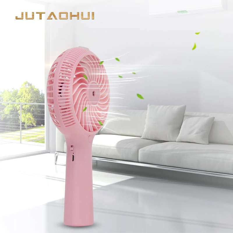 

2019 free shipping Portable USB Fan Cooler Mini Handy Small USB Cooling Fan Desk Pocket water mist fan cooling air humidifier O