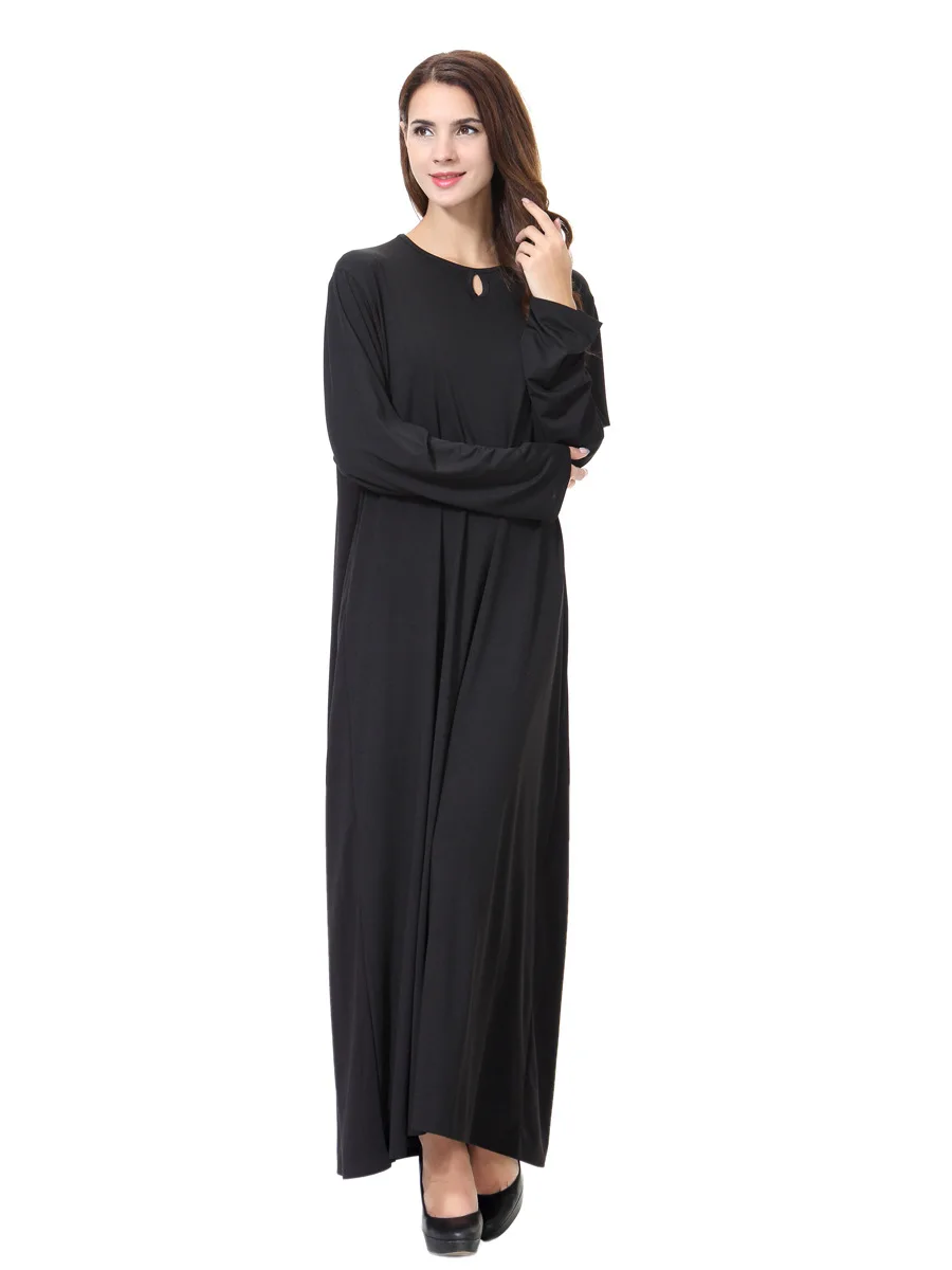 Традиционное платье Дубая марокканский турецкий хиджаб платье черные мусульманские платья халат femme с длинным рукавом мусульманские одежда Burqas