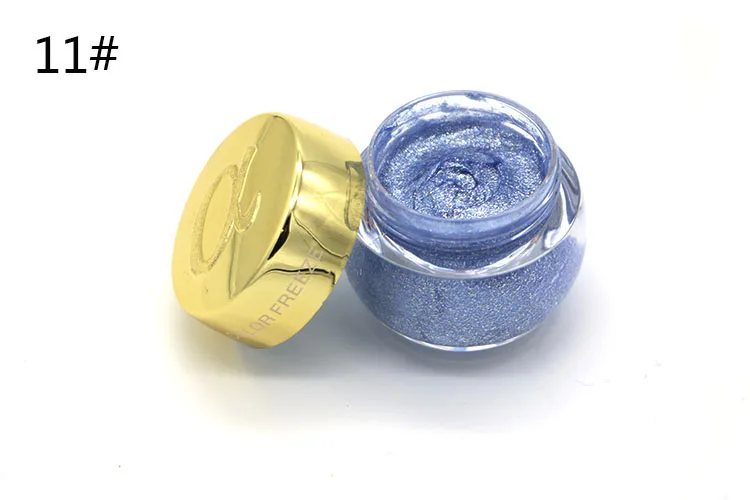 Love Alpha Single Color Eye Shadow Gel Eyes Makeup Glitter Nude Eyeshadow 16 Color EyeShadow Palette Shining Bright Brand Makeup (14)