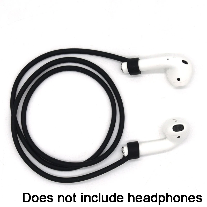 Силиконовый шнур с защитой от потери Шнур для Apple Airpods 2 го поколения беспроводные