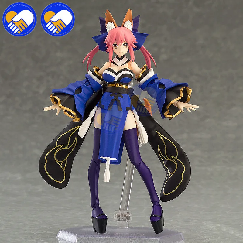 Новое поступление Fate/EXTRA Caster Figma 304 Fate EXTRA tamamo no Mae Fox Girl BJD ПВХ фигурка игрушки 14 см с
